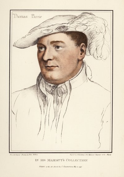 Sir Thomas Parry (1515-1560) av Francesco Bartolozzi