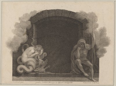 Dödens grav av Francesco Bartolozzi after Thomas Stothard