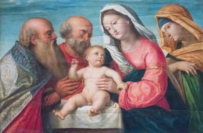 Jesu omskärelse (olja på duk) av Francesco Bissolo