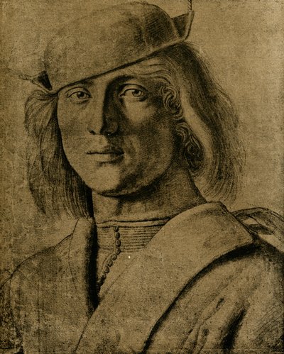 Porträtt av en ung man av Francesco Bonsignori