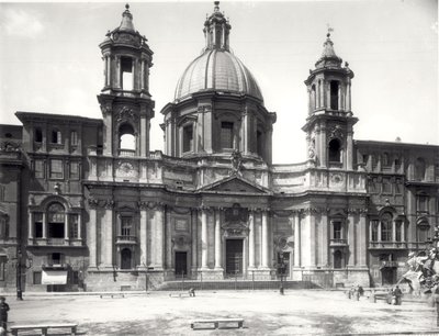 Kyrkan Sant Agnese, 1653-57 av Francesco Borromini