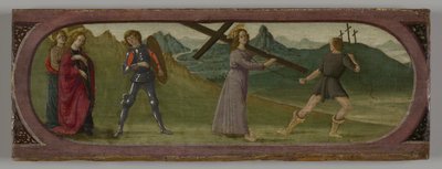 Vägen till Golgata av Francesco Botticini