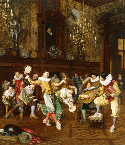 Saltarello, av Francesco Brunery