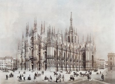 Duomo, eller katedralen, Milano, Italien av Francesco Citterio
