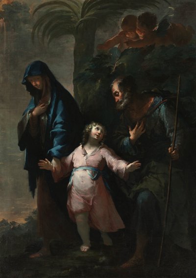 Återvänd till Nasaret, 1735. av Francesco Conti