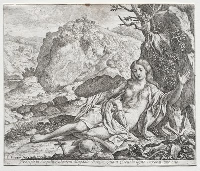 Den ångerfulla Magdalen av Francesco Cozza