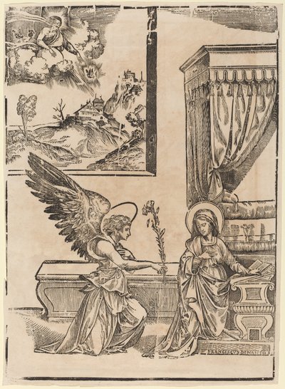 Bebådelsen av Francesco Denanto