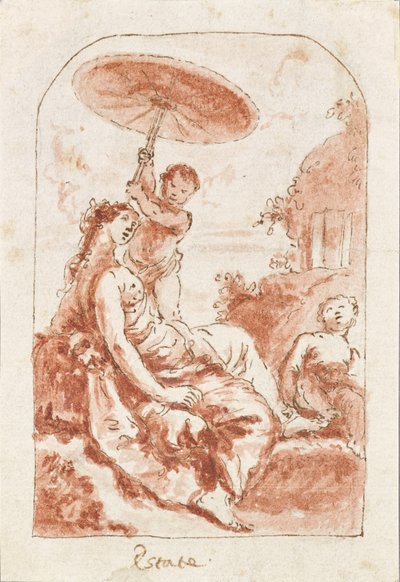 Allegori om sommaren av Francesco Fontebasso