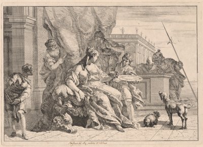 Sofonisba (eller Artemisia) av Francesco Fontebasso
