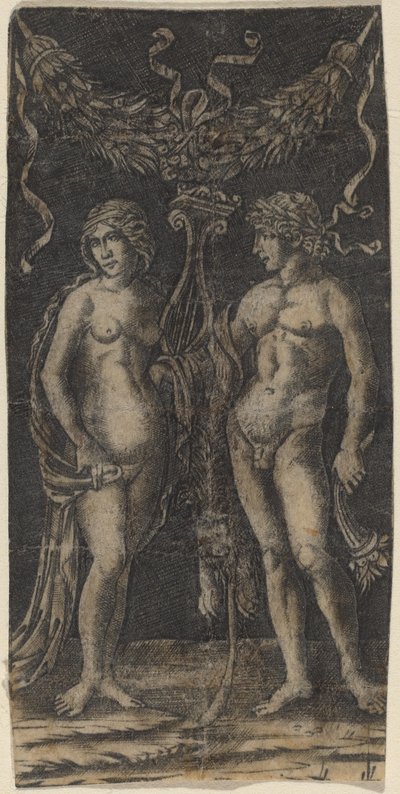 Hercules och Deianira av Francesco Francia or Peregrino da Cesena