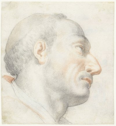 Chefen för San Carlo Borromeo av Francesco Furini (attributed to)
