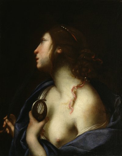 St. Agatha, ca 1635-45 (olja och tempera på duk) av Francesco Furini