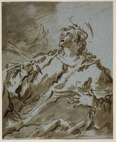Evangelisten Johannes av Francesco Guardi