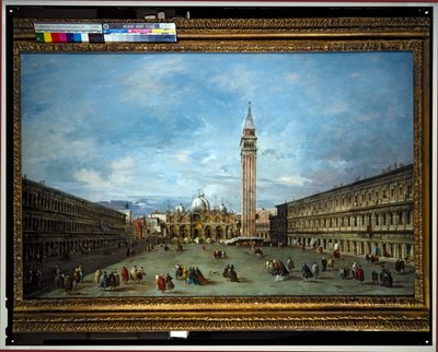 Markusplatsen, Venedig av Francesco Guardi