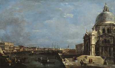 Canal Grande, Venedig, ca 1760 av Francesco Guardi