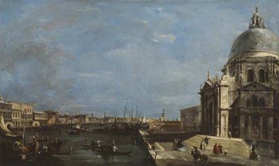Canal Grande, Venedig, ca. 1760. av Francesco Guardi