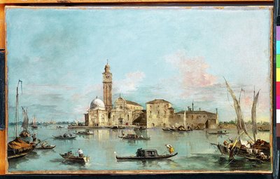 Ön San Michele, Venedig av Francesco Guardi