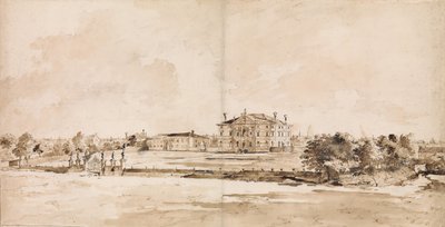 Villa Loredan, nära Treviso, ca. 1778. av Francesco Guardi