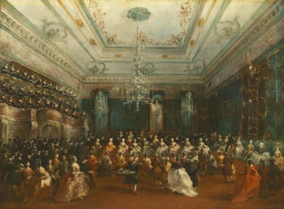 Venetiansk galakonsert av Francesco Guardi