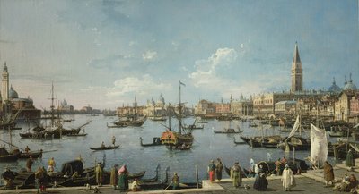 Utsikt över Bacino di San Marco, Venedig av Francesco Guardi