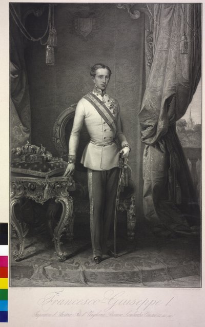 Kejsare av Österrike Franz Joseph I av Francesco Hayez