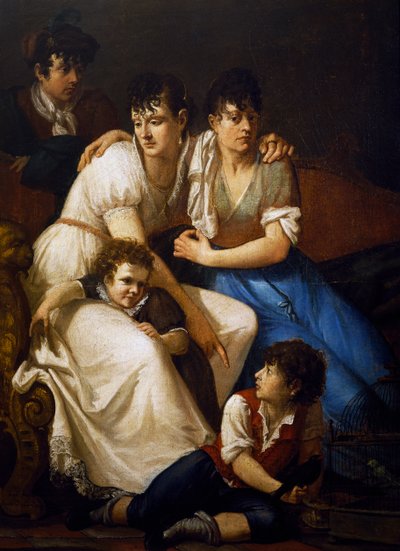 Familjeporträtt av Francesco Hayez