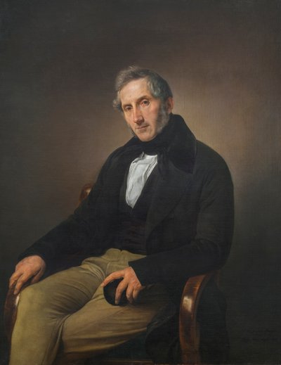 Porträtt av Alessandro Manzoni av Francesco Hayez