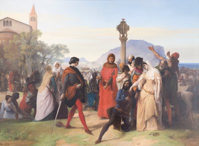 De sicilianska vesperna av Francesco Hayez