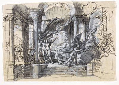 Allegorisk scen av Francesco La Marra