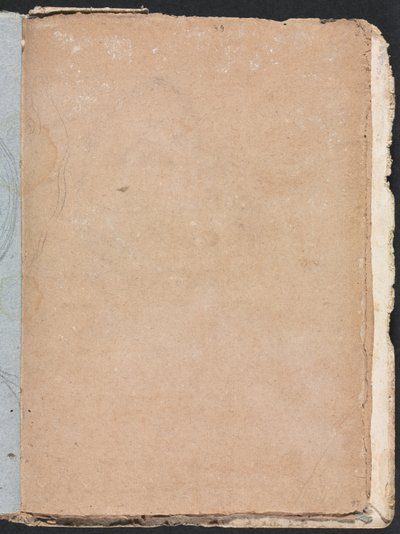 Verona Skissbok: Otydlig form sida 97, 1760. av Francesco Lorenzi