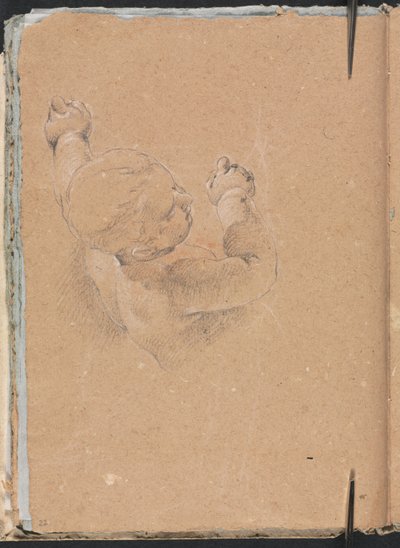 Verona Skissbok: Putto (sida 22) av Francesco Lorenzi