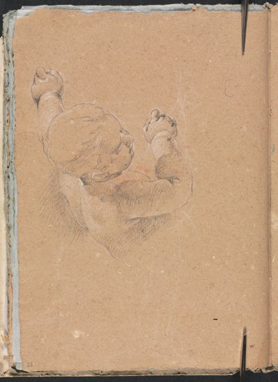 Verona Skissbok: Putto sida 22, 1760. av Francesco Lorenzi