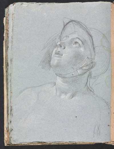 Verona Skissbok: Soldat sidan 96, 1760. av Francesco Lorenzi