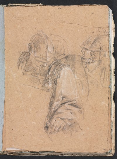 Verona Sketchbook: Soldiers (sida 73) av Francesco Lorenzi