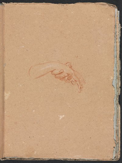 Verona Sketchbook: Study of hands sidan 23, 1760. av Francesco Lorenzi