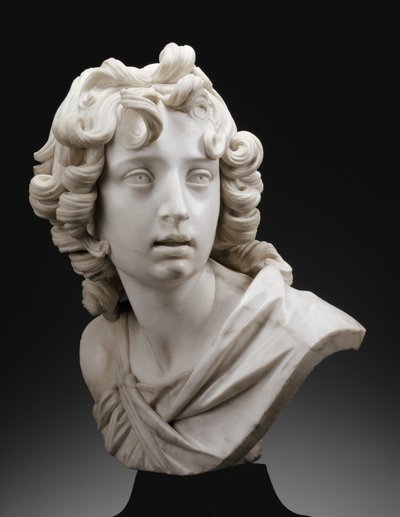 Byst av en ungdom, möjligen Johannes Döparen, 1630-40 av Francesco Mochi