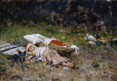 Grubbla av Francesco Paolo Michetti