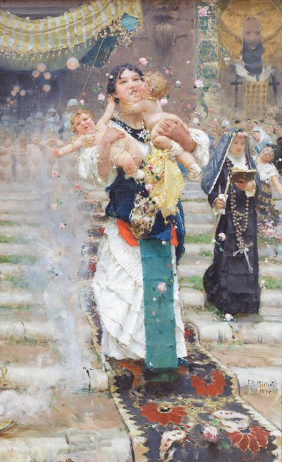 Mamma av Francesco Paolo Michetti