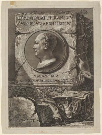 Giovanni Battista Piranesi av Francesco Piranesi
