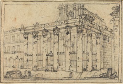 Antoninus och Faustinas tempel av Francesco Piranesi