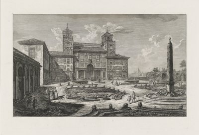 Villa Medici av Francesco Piranesi