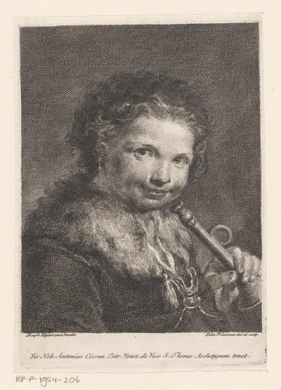 Pojke med trumpet av Francesco Polanzani
