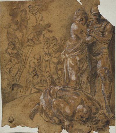 Agamemnons återkomst av Francesco Primaticcio