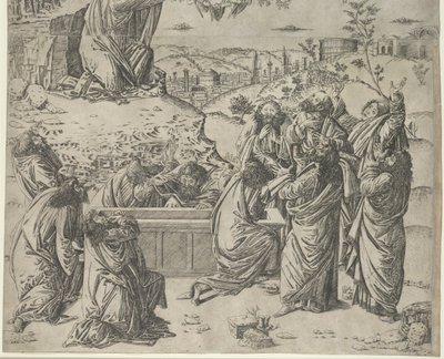 Jungfruns antagande, ca. 1495. av Francesco Rosselli