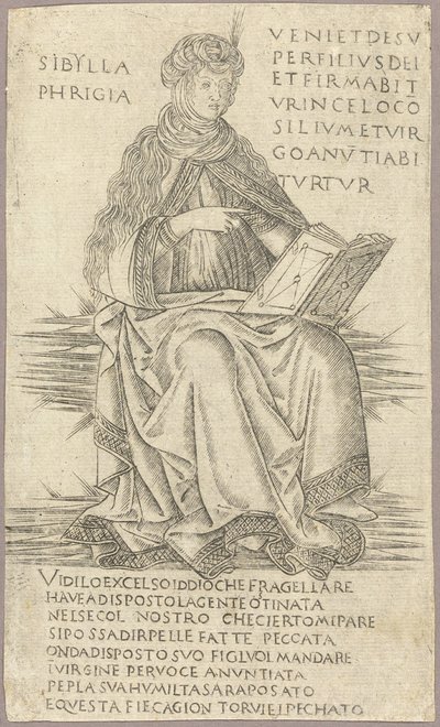 Den frygiska sibylla av Francesco Rosselli