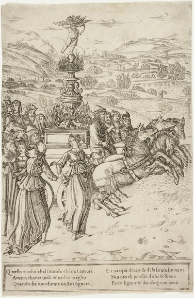 Kärlekens triumf av Francesco Rosselli