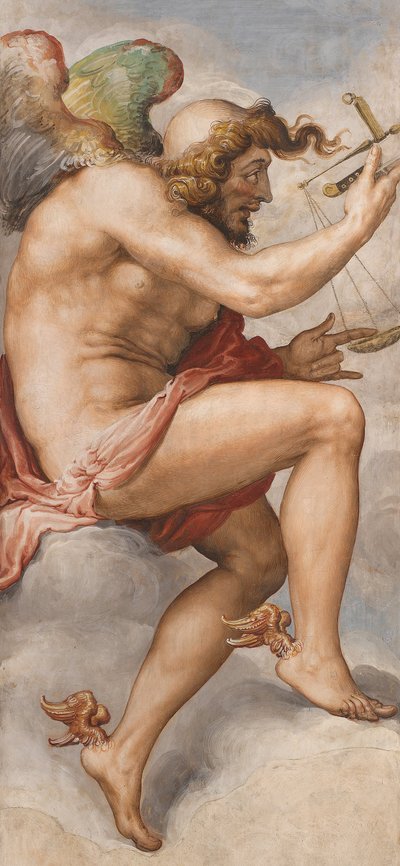 Tid som tillfälle (Kairos) av Francesco Salviati