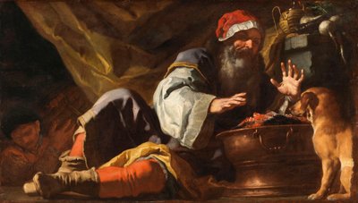 Vinterns allegori av Francesco Solimena