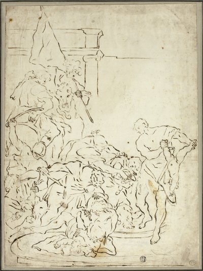 Massaker av de oskyldiga av Francesco Solimena