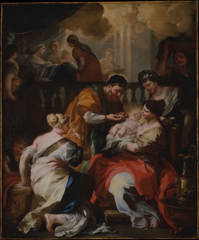 Jungfru Marias födelse av Francesco Solimena